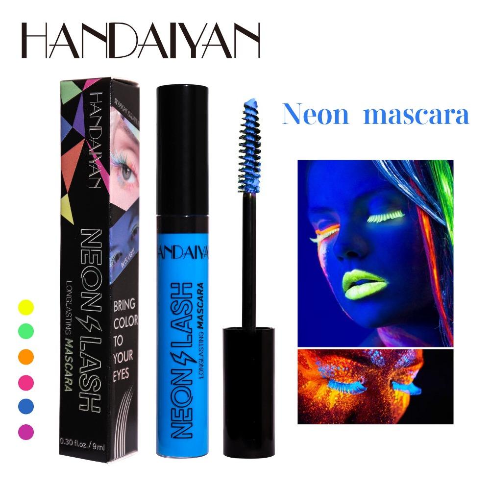 HANDAIYAN Halloween 6-Color Lange Kleur Fluorescerend Тушь для ресниц Водонепроницаемая водостойкая Is Net Ferve
HANDAIYAN Halloween 6-Color Lange Kleur Fluorescerend Тушь для ресниц Водонепроницаемая водостойкая Is Net Ferve