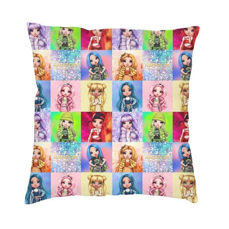 Rainbow High Pillow Case Home Decorative Luxury Cartoon Animation Chair Cushion Square Pillowcase 30x30cm
Rainbow High Pillow Case Home Decorative Luxury Cartoon Animation Chair Cushion Square Pillowcase 30x30cm