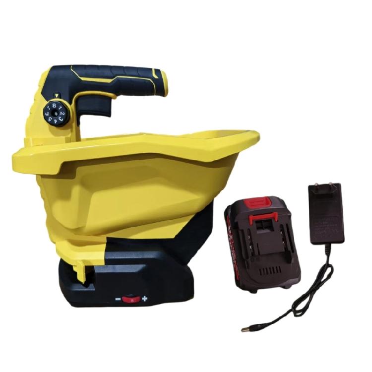 High Efficiency Electric Cordless Handheld Spreader Portable Electric Spreader for Grass Salt Fertilization Accessories
High Efficiency Electric Cordless Handheld Spreader Portable Electric Spreader for Grass Salt Fertilization Accessories