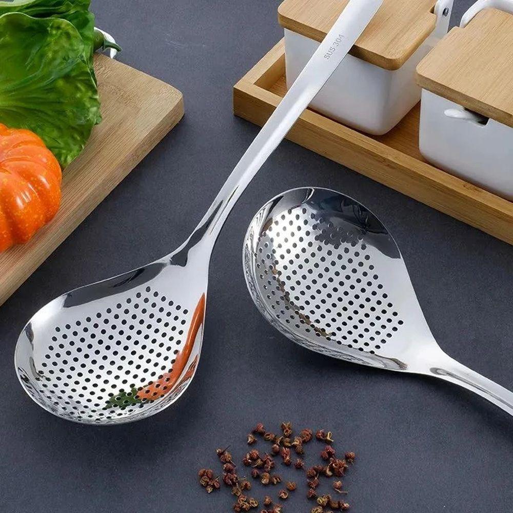 Drain Food Cookware Cooking Gadgets Kitchen Tool Filter Ladle Skimmer Food Strainer Strainer Spoon 201 Stainless steel
Drain Food Cookware Cooking Gadgets Kitchen Tool Filter Ladle Skimmer Food Strainer Strainer Spoon 201 Stainless steel