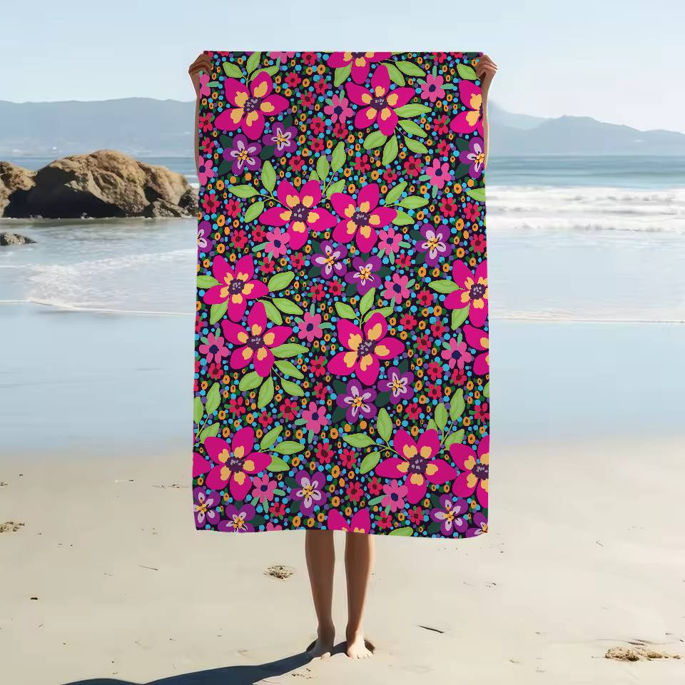 Fresh Small Floral Print Microfiber Blanket Quick Drying Beach Towels Oversized Printing Super Absorbent Pool Towel Blanket W30*H60(CM)
Fresh Small Floral Print Microfiber Blanket Quick Drying Beach Towels Oversized Printing Super Absorbent Pool Towel Blanket W30*H60(CM)