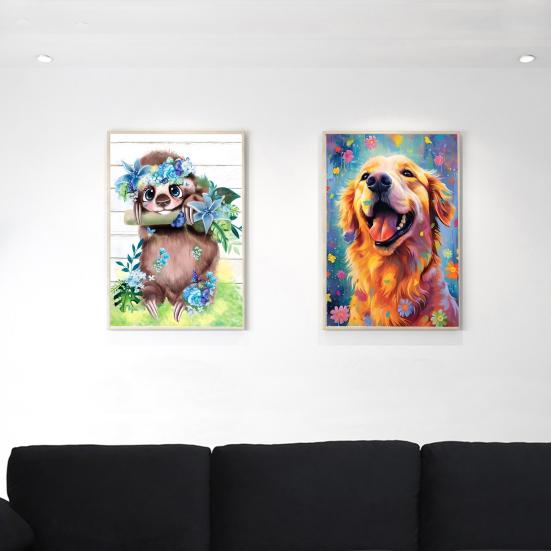 1 Set Rhinestone Painting Kit Exquisite Workmanship DIY Cartoon Animal Pattern Rhinestone Picture for Home Decoration
1 Set Rhinestone Painting Kit Exquisite Workmanship DIY Cartoon Animal Pattern Rhinestone Picture for Home Decoration