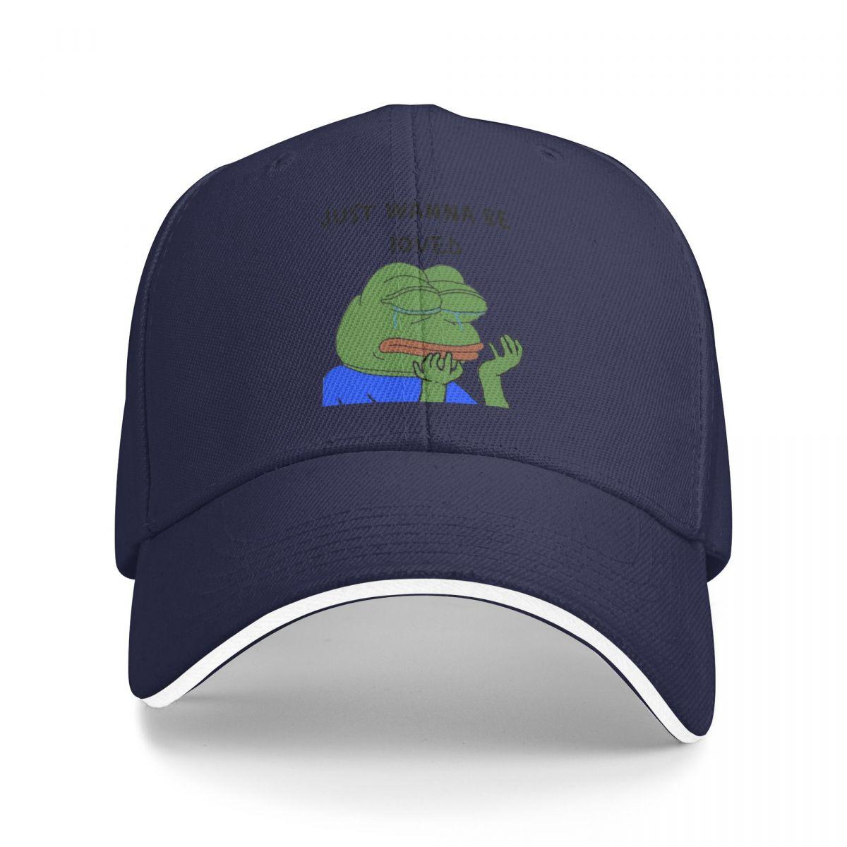 Baseball Caps Valentines Day Pepe I Just Wanna Be Loved Pepe Meme Customized FeUnisex Unisex Sport Spring Hats One Size
Baseball Caps Valentines Day Pepe I Just Wanna Be Loved Pepe Meme Customized FeUnisex Unisex Sport Spring Hats One Size