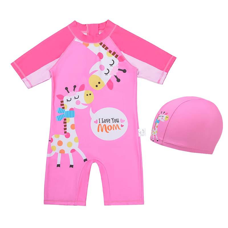 Girls Giraffe Cartoon One-Piece Swimsuit - Sizes S, M, L 130 (Height 120cm, Up to 44 jin)
Girls Giraffe Cartoon One-Piece Swimsuit - Sizes S, M, L 130 (Height 120cm, Up to 44 jin)