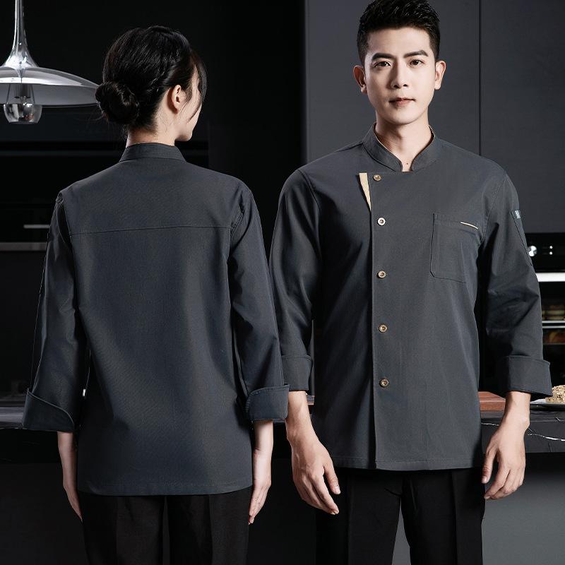 Professional Cooking Uniform for Spring Autumn Winter Food Cook Clothes Catering Chef Jacket Restaurant Kitchen Shirt Waiter Workwear S сірий
Professional Cooking Uniform for Spring Autumn Winter Food Cook Clothes Catering Chef Jacket Restaurant Kitchen Shirt Waiter Workwear S сірий