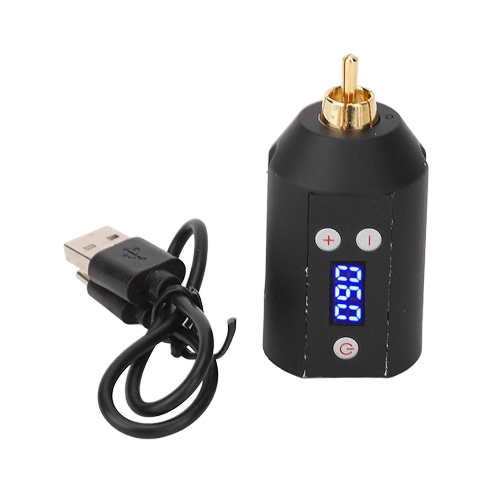 3 to 12V Adjustable Tattoo Machine Power Supply 1500 MAh Tattoo Machine Battery Cordless Tattoo Power Supply Black
3 to 12V Adjustable Tattoo Machine Power Supply 1500 MAh Tattoo Machine Battery Cordless Tattoo Power Supply Black