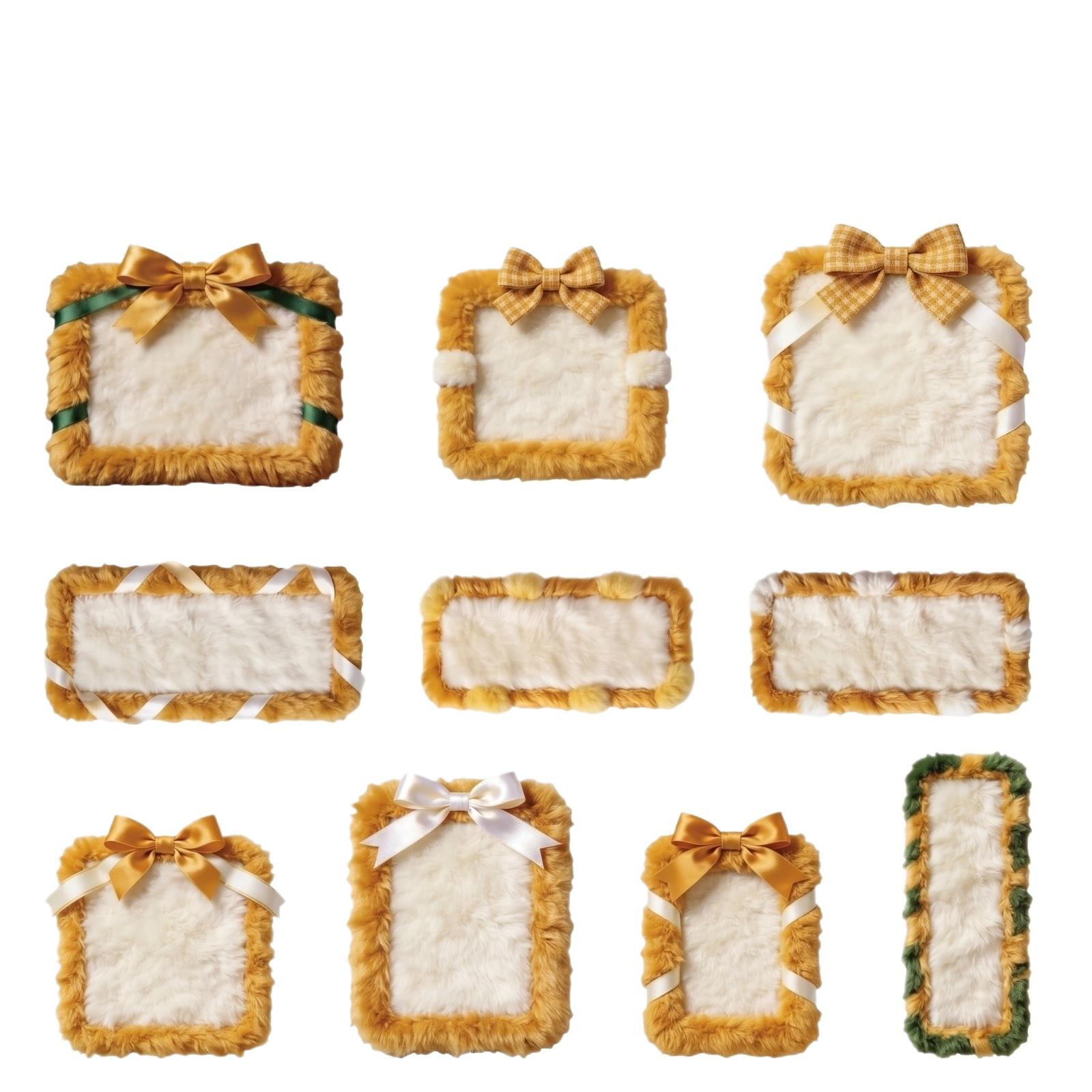Set of 10 Plush Frame Stickers for Journals and Scrapbooking Soft Faux Fur Texture Decorative Labels for Crafting and Organizing
Set of 10 Plush Frame Stickers for Journals and Scrapbooking Soft Faux Fur Texture Decorative Labels for Crafting and Organizing