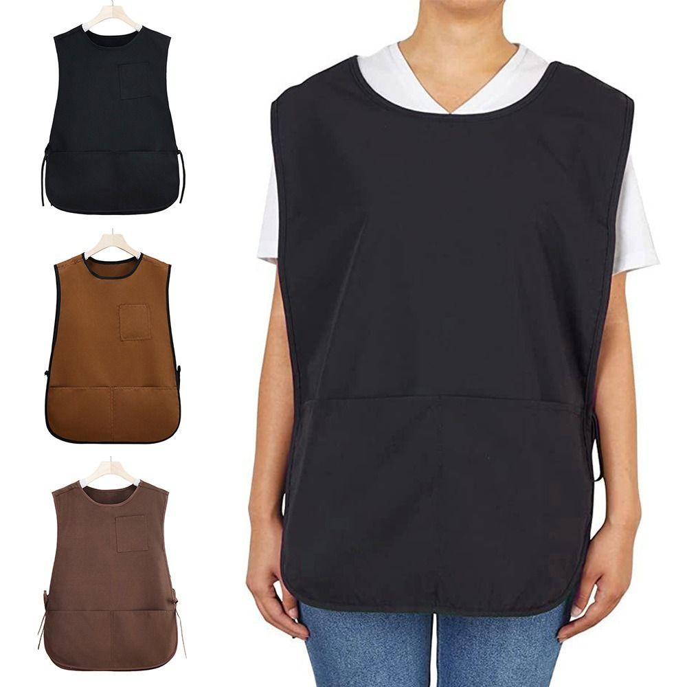 Breathable Sleeved Apron Waterproof Coffee House Uniform Vest Apron Cleaning Accessories кавовий
Breathable Sleeved Apron Waterproof Coffee House Uniform Vest Apron Cleaning Accessories кавовий