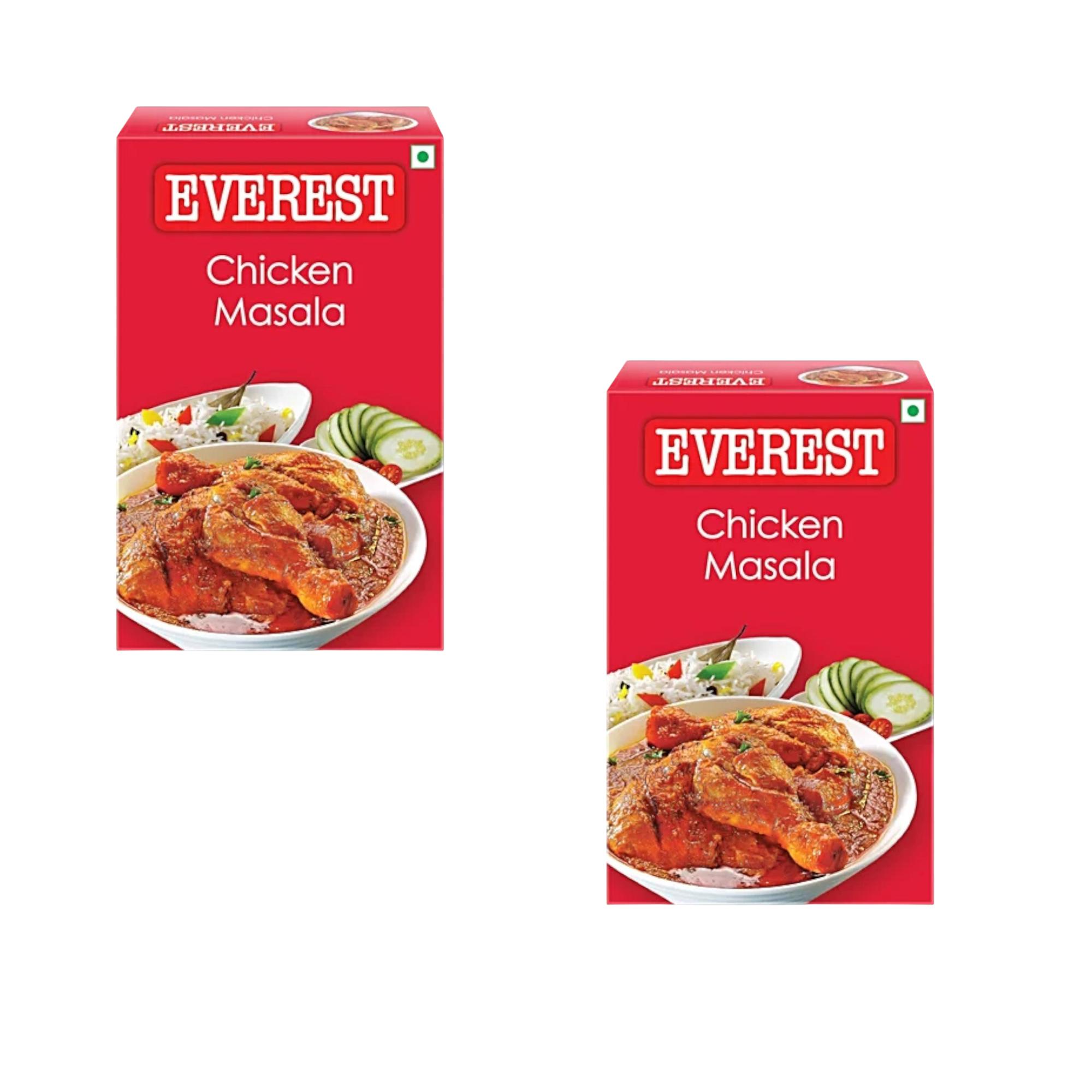 Everest Chicken Masala 100G Pack of 2 Premium Indian Spice Blend for Chicken Curries Grills Stir-Fries
Everest Chicken Masala 100G Pack of 2 Premium Indian Spice Blend for Chicken Curries Grills Stir-Fries