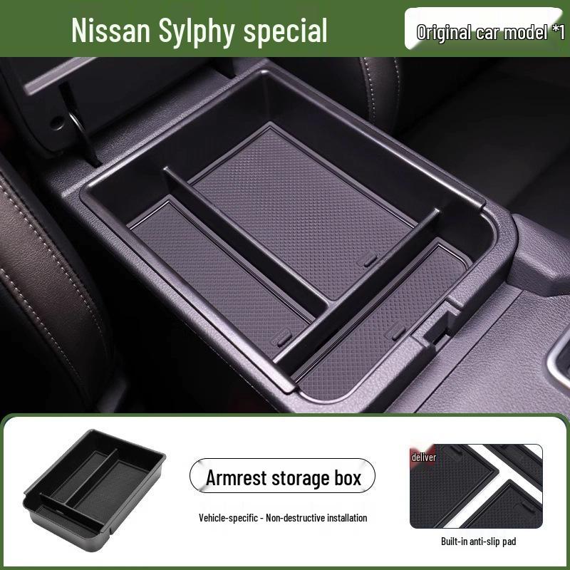 Nissan Classic Sylphy 14th Gen Center Console Armrest Storage Box
Nissan Classic Sylphy 14th Gen Center Console Armrest Storage Box