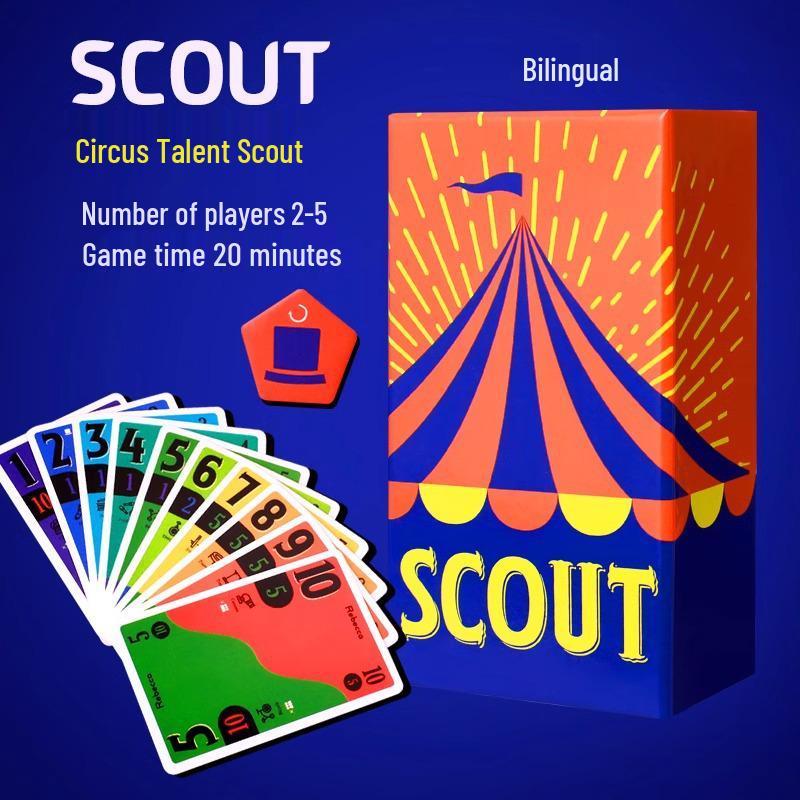 Yibaiyou Genuine Scout Circus: Chinese Casual Party Board Game for 2-5 Players Search
Yibaiyou Genuine Scout Circus: Chinese Casual Party Board Game for 2-5 Players Search