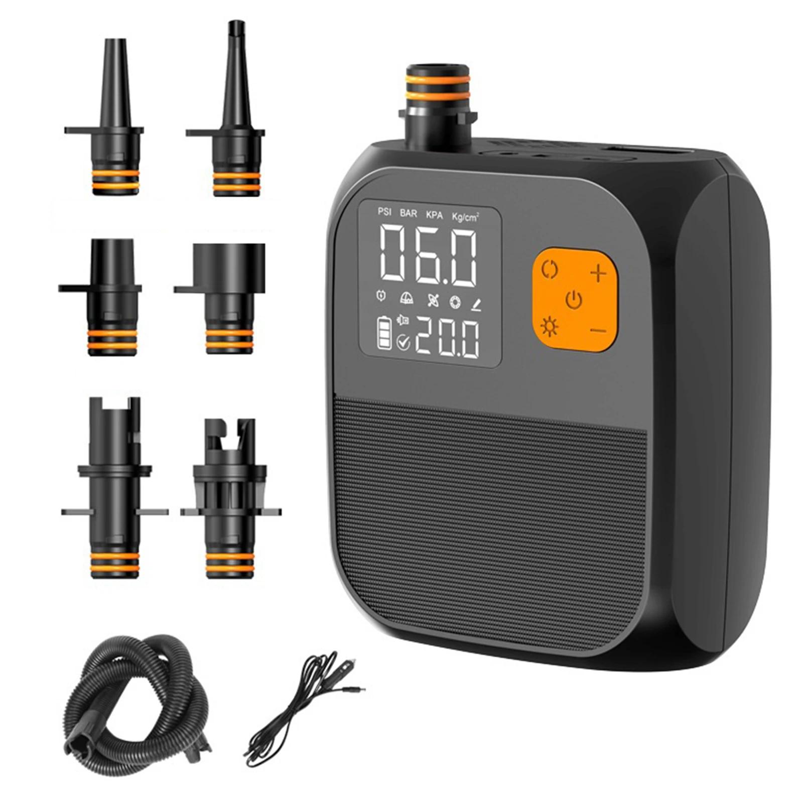 25PSI Paddle Board Pump Rechargeable Inflatable Paddle Board Pump Electric Stand Up Paddle SUP Pump Automobiles Tire Inflator чорний
25PSI Paddle Board Pump Rechargeable Inflatable Paddle Board Pump Electric Stand Up Paddle SUP Pump Automobiles Tire Inflator чорний