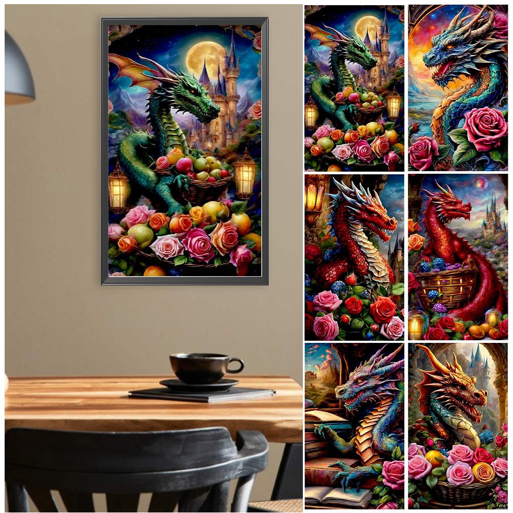 5D DIY Повний круглий свердлильний алмазний малюнок Дракон Набір Home Decor Art Craft 30x50cm sz6124
5D DIY Повний круглий свердлильний алмазний малюнок Дракон Набір Home Decor Art Craft 30x50cm sz6124