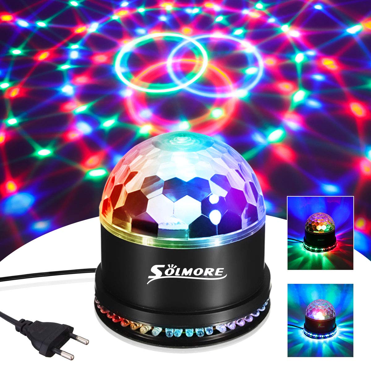 12W Club DJ Disco Club KTV Party RGB Crystal Magic LED Ball Проектор Автоматический сценический эффект Световое освещение Дискотека для вечеринки в баре KTV
12W Club DJ Disco Club KTV Party RGB Crystal Magic LED Ball Проектор Автоматический сценический эффект Световое освещение Дискотека для вечеринки в баре KTV
