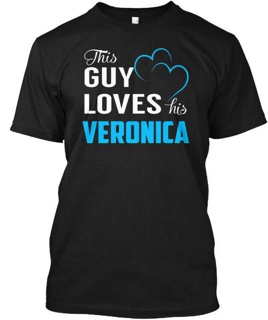 Guy Loves Veronica Name S - This His TTshirt Made in the USA Size to 5XL S
Guy Loves Veronica Name S - This His TTshirt Made in the USA Size to 5XL S