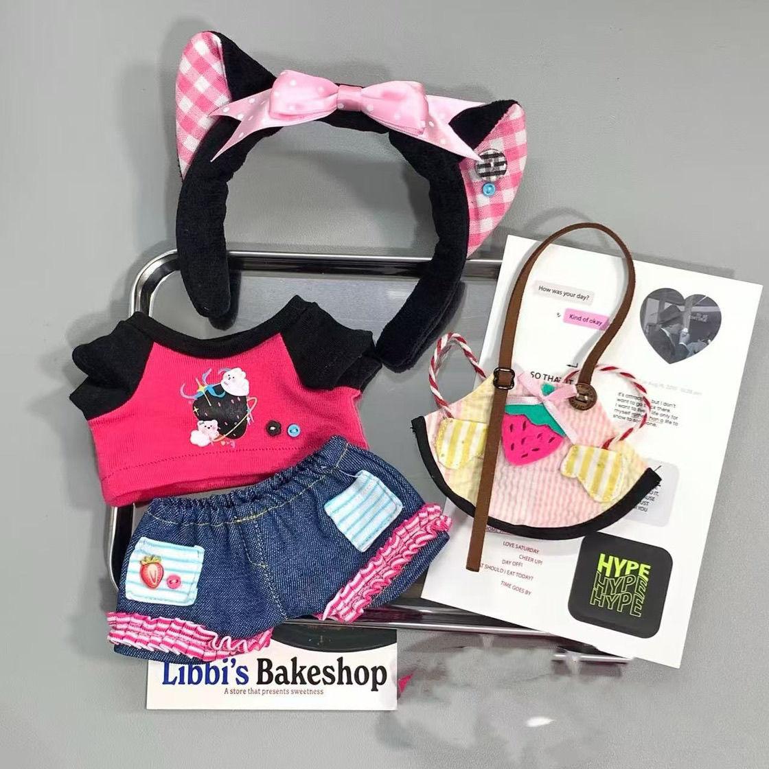 20cm New Style Peppermint Black Chocolate Berry Pie Pie Fresh Color Matching Plush Cotton Doll Set Cute Change Into Doll Clothes
20cm New Style Peppermint Black Chocolate Berry Pie Pie Fresh Color Matching Plush Cotton Doll Set Cute Change Into Doll Clothes