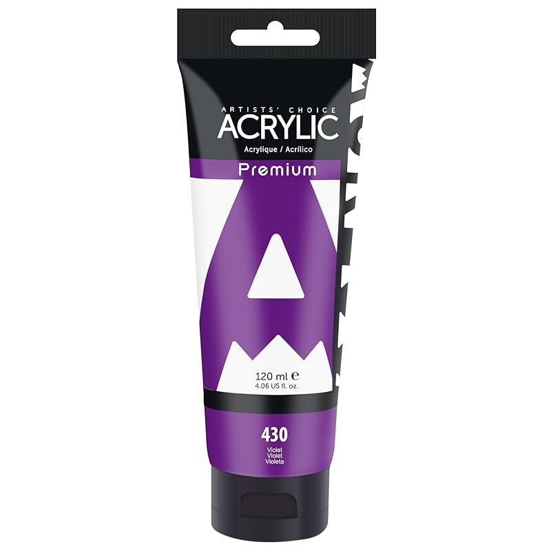 AUREUO acrylic paint violet 120ml tube - Non-toxic pigments for canvas, rock, wood, ceramics and fabrics Paints for painting enthusiasts, beginners
AUREUO acrylic paint violet 120ml tube - Non-toxic pigments for canvas, rock, wood, ceramics and fabrics Paints for painting enthusiasts, beginners