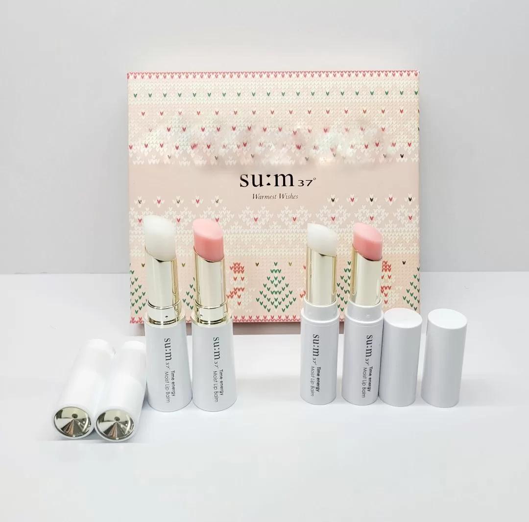 su:m37 SUM37 Time Energy Увлажняющий бальзам для губ Набор (4 предмета), Розовый / Прозрачный, Увлажняющий, Корейская косметика, Kbeauty, образец
su:m37 SUM37 Time Energy Увлажняющий бальзам для губ Набор (4 предмета), Розовый / Прозрачный, Увлажняющий, Корейская косметика, Kbeauty, образец