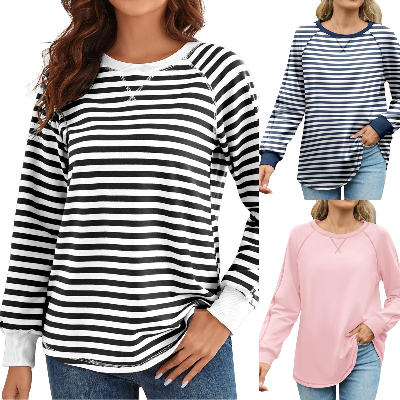 Новые модные толстовки с круглым вырезом для женщин с длинным рукавом, легкие осенние и зимние топы M чёрный
Новые модные толстовки с круглым вырезом для женщин с длинным рукавом, легкие осенние и зимние топы M чёрный