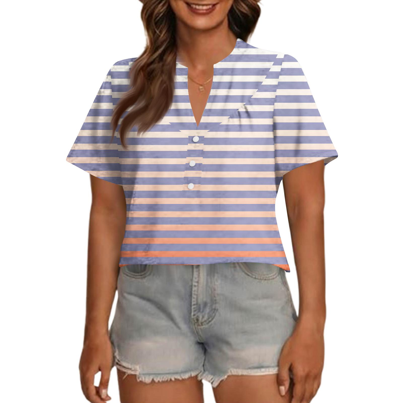 Women s Fashionable Casual V Neck Button Up Oversized Short Sleeve Printed Top XL фіолетовий
Women s Fashionable Casual V Neck Button Up Oversized Short Sleeve Printed Top XL фіолетовий