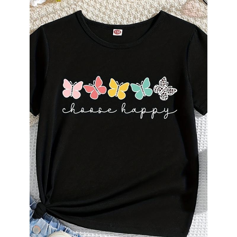 European Size Summer Cute Cartoon Creative Butterfly English Print Casual Short-Sleeve T Shirt 98cm чёрный
European Size Summer Cute Cartoon Creative Butterfly English Print Casual Short-Sleeve T Shirt 98cm чёрный
