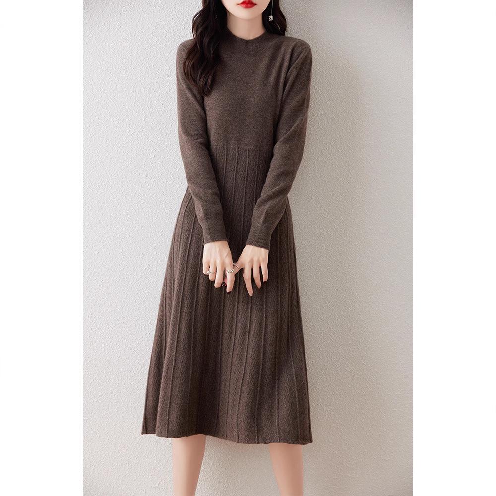 Women s Extra Long Over-the-Knee Slimming High Neck Wool Dress XL for 125-135 lbs
Women s Extra Long Over-the-Knee Slimming High Neck Wool Dress XL for 125-135 lbs