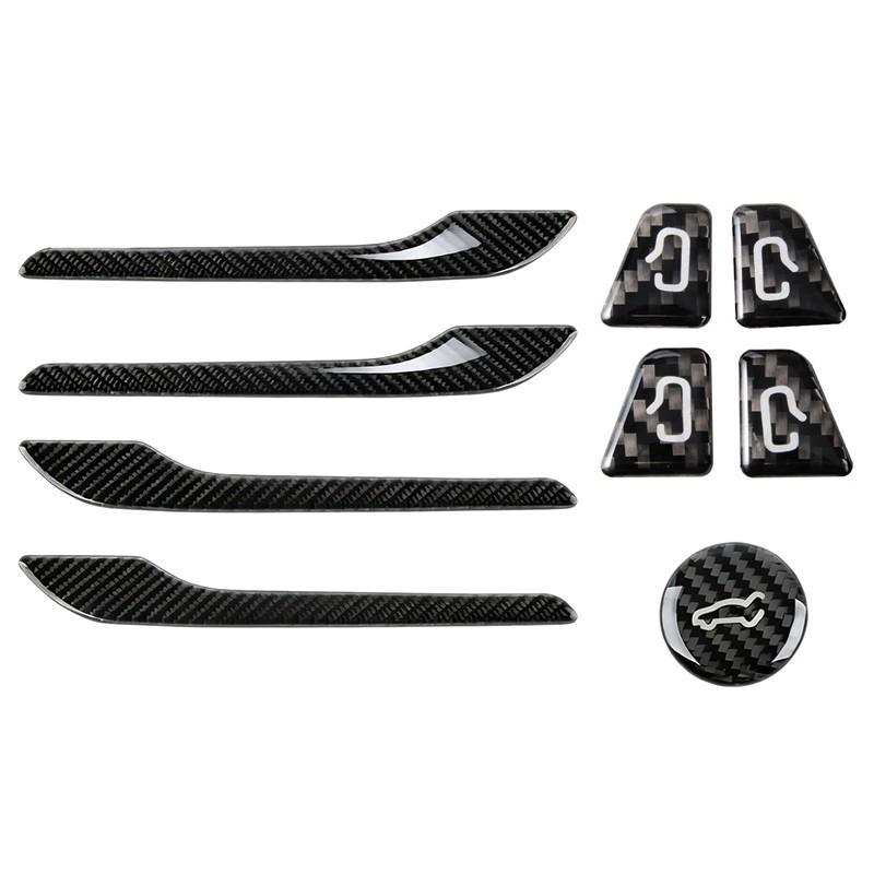 Tesla Model Y/3 Door Button Carbon Fiber Stickers - Red and Black Resin-Coated Decoration
Tesla Model Y/3 Door Button Carbon Fiber Stickers - Red and Black Resin-Coated Decoration