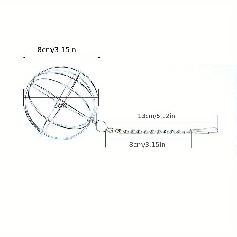 Rabbit Grass Feeder Ball Stainless Steel Holder for Small Pets - Easy Feeding Tool for Healthy Digestion
Rabbit Grass Feeder Ball Stainless Steel Holder for Small Pets - Easy Feeding Tool for Healthy Digestion