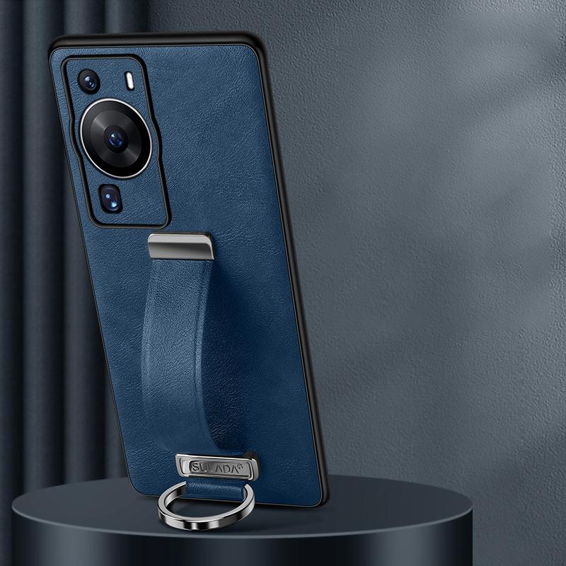 SULADA Fashion Series for Huawei P60 Pro Crazy Horse Texture Back Cover Retractable Strap Kickstand Leather Coated PC+TPU Phone Case Black
SULADA Fashion Series for Huawei P60 Pro Crazy Horse Texture Back Cover Retractable Strap Kickstand Leather Coated PC+TPU Phone Case Black