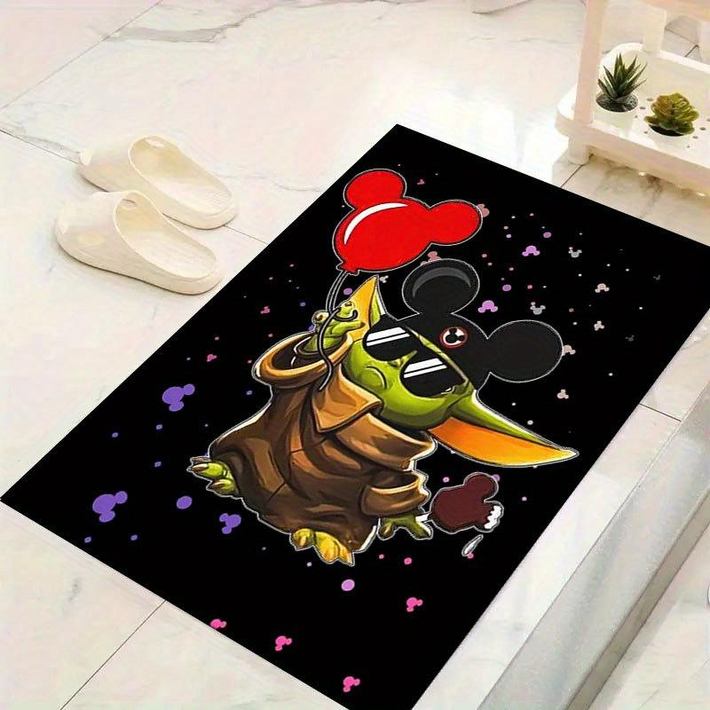 1pc Star wars Yoda Pattern Carpet Area Rug Non-slip Carpet Hand Washable Floor Mat Suitable For Living Room Bedroom Home Decor Room Decor Ch 60cm by 90cm
1pc Star wars Yoda Pattern Carpet Area Rug Non-slip Carpet Hand Washable Floor Mat Suitable For Living Room Bedroom Home Decor Room Decor Ch 60cm by 90cm