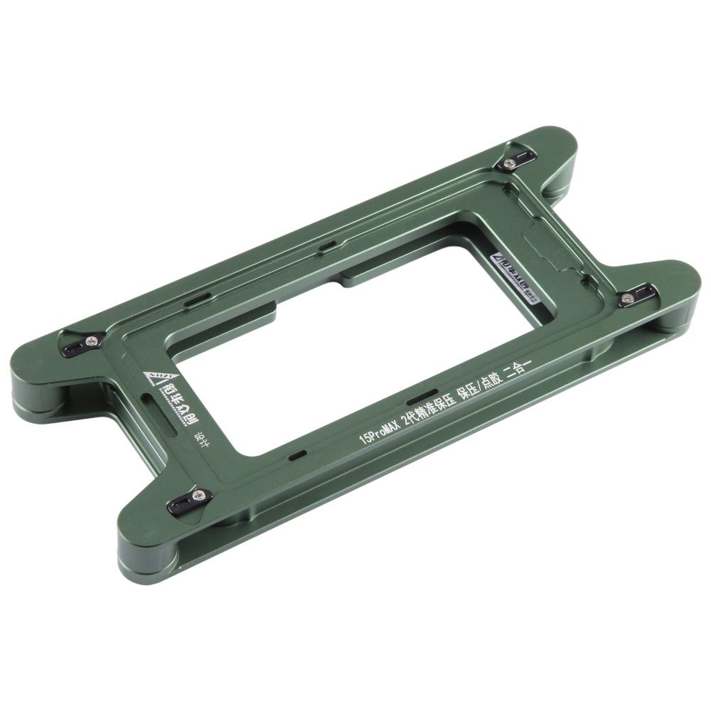 JIEHUAZHONGCHUANG For iPhone 15 Pro Max Magnetic LCD Screen Frame Bezel Pressure Holding Mold Mobile Phone Repair Tool Type A
JIEHUAZHONGCHUANG For iPhone 15 Pro Max Magnetic LCD Screen Frame Bezel Pressure Holding Mold Mobile Phone Repair Tool Type A