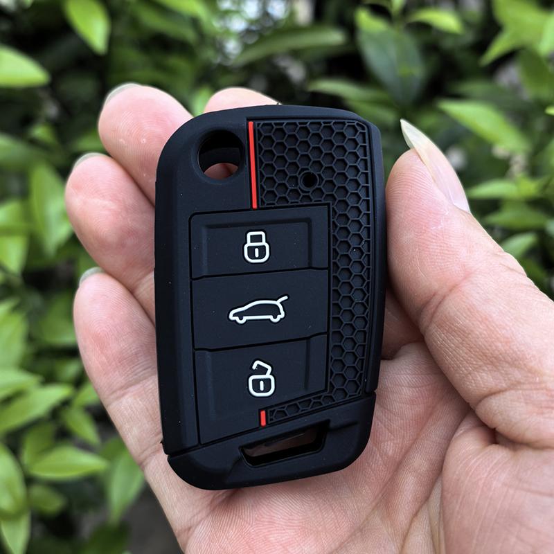 For Vw Golf 7 Gti Polo T-Cross T-Roc Touran Tiguan For Skoda Octavia Rapid Kodiaq Fabia Silicone Car Key Fob Case Cover Shell
For Vw Golf 7 Gti Polo T-Cross T-Roc Touran Tiguan For Skoda Octavia Rapid Kodiaq Fabia Silicone Car Key Fob Case Cover Shell