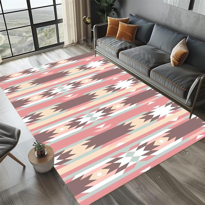 Vibrant Bohemian Geometric Area Rug Collection Non Slip Wear Resistant Washable Entryway Floor Mat for Living Room Bedroom Decor 40X60cm
Vibrant Bohemian Geometric Area Rug Collection Non Slip Wear Resistant Washable Entryway Floor Mat for Living Room Bedroom Decor 40X60cm