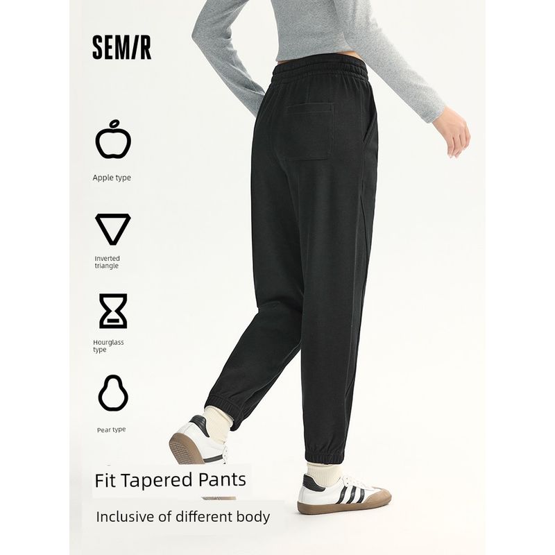 Senma Casual Pants Women s Pure Color Elastic Waist Ankle-Tied Sweatpants Women s Trendy Minimalist Style Autumn Stitching Pants Slim Looking Brown adjustment 00455 180/82A/XXXL
Senma Casual Pants Women s Pure Color Elastic Waist Ankle-Tied Sweatpants Women s Trendy Minimalist Style Autumn Stitching Pants Slim Looking Brown adjustment 00455 180/82A/XXXL
