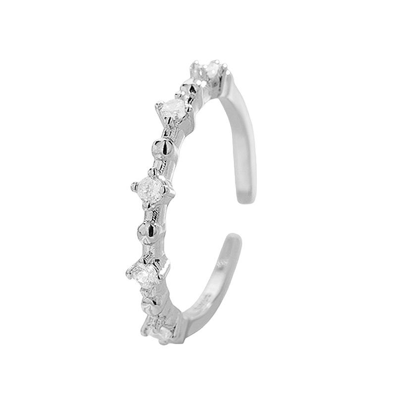 PANJBJ 925 Silver Zircon Ring For Women Sweet Romantic Classic Extremely Fine Office Jewelry Engagement Gift Dropshipping
PANJBJ 925 Silver Zircon Ring For Women Sweet Romantic Classic Extremely Fine Office Jewelry Engagement Gift Dropshipping