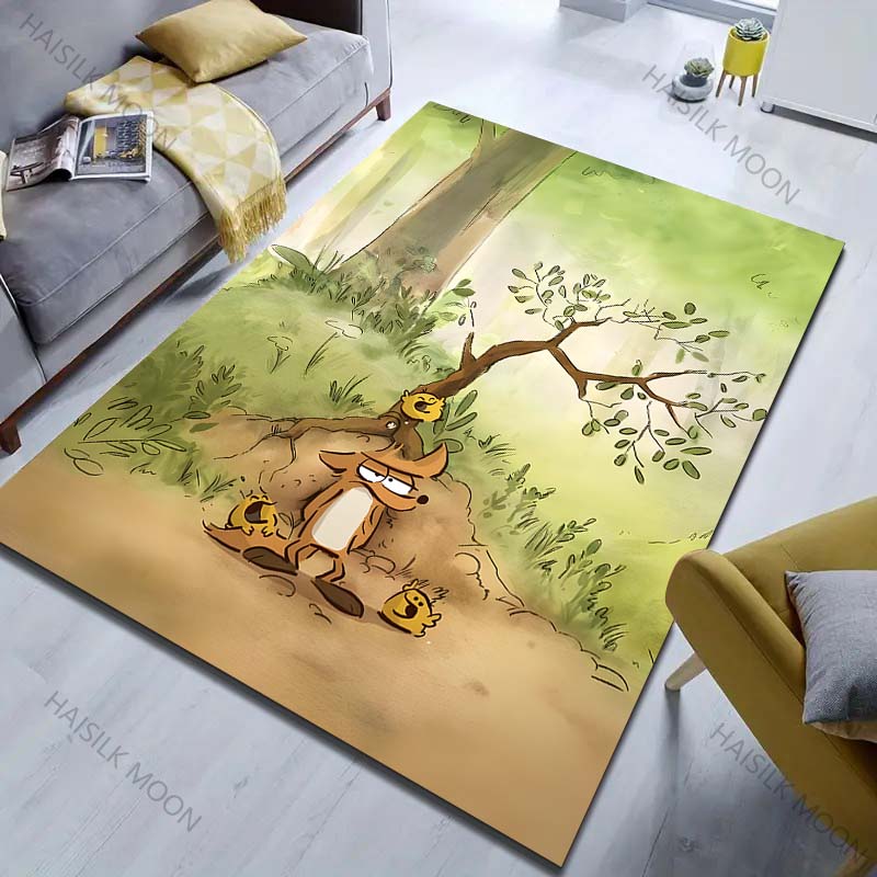 Multiple sizes Cartoon Forest Rug Pattern Carpet for Living Room Bedroom Sofa Home Decor Non-slip Floor Mat Luxury Gift 40cm x 60cm
Multiple sizes Cartoon Forest Rug Pattern Carpet for Living Room Bedroom Sofa Home Decor Non-slip Floor Mat Luxury Gift 40cm x 60cm