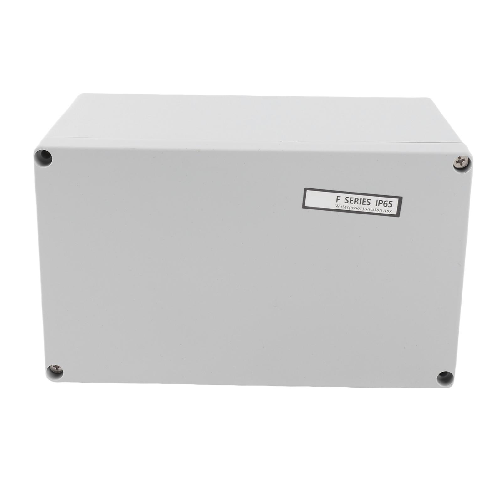 Junction Box IP65 Proof Plastic Case Outdoor Electronic Project Enclosure 200x120x113mm F11
Junction Box IP65 Proof Plastic Case Outdoor Electronic Project Enclosure 200x120x113mm F11