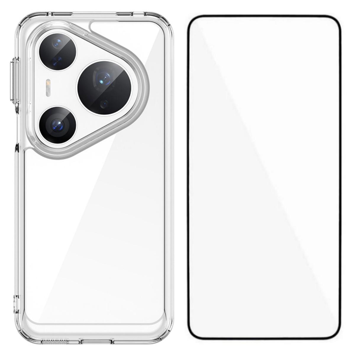 Чехол для Huawei Pura 80 Pro+ WANLONFENG Серия MF ТПУ Акриловый Прозрачный Чехол для Телефона с Защитной Пленкой из Закаленного Стекла Transparent
Чехол для Huawei Pura 80 Pro+ WANLONFENG Серия MF ТПУ Акриловый Прозрачный Чехол для Телефона с Защитной Пленкой из Закаленного Стекла Transparent