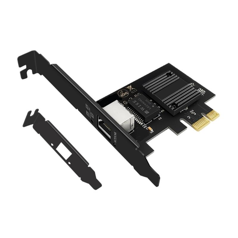 Fast 2.5GBase PCIe Networking Card with I226 V Chip Ethernet Adapter PCIExpress Gigabit Ethernet Card 1
Fast 2.5GBase PCIe Networking Card with I226 V Chip Ethernet Adapter PCIExpress Gigabit Ethernet Card 1