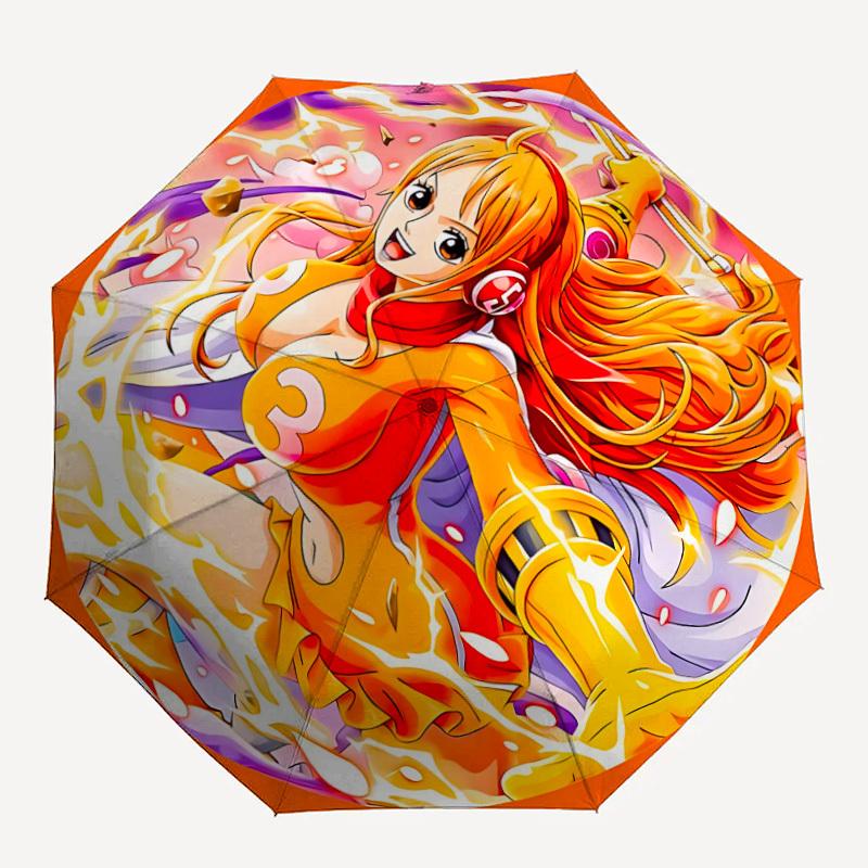 1PC One Piece, Nami Pattern Auto Folding Umbrella, Portable Collapsible Design, Casual Outdoor Accessory, For All Seasons, Christmas Birthday Festival
1PC One Piece, Nami Pattern Auto Folding Umbrella, Portable Collapsible Design, Casual Outdoor Accessory, For All Seasons, Christmas Birthday Festival