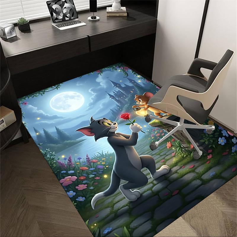 1pc Tom and Jerry Carpet, for Home & Office Decor, Desk Chair Carpet, Festive GiftL1437 60cm by 90cm
1pc Tom and Jerry Carpet, for Home & Office Decor, Desk Chair Carpet, Festive GiftL1437 60cm by 90cm