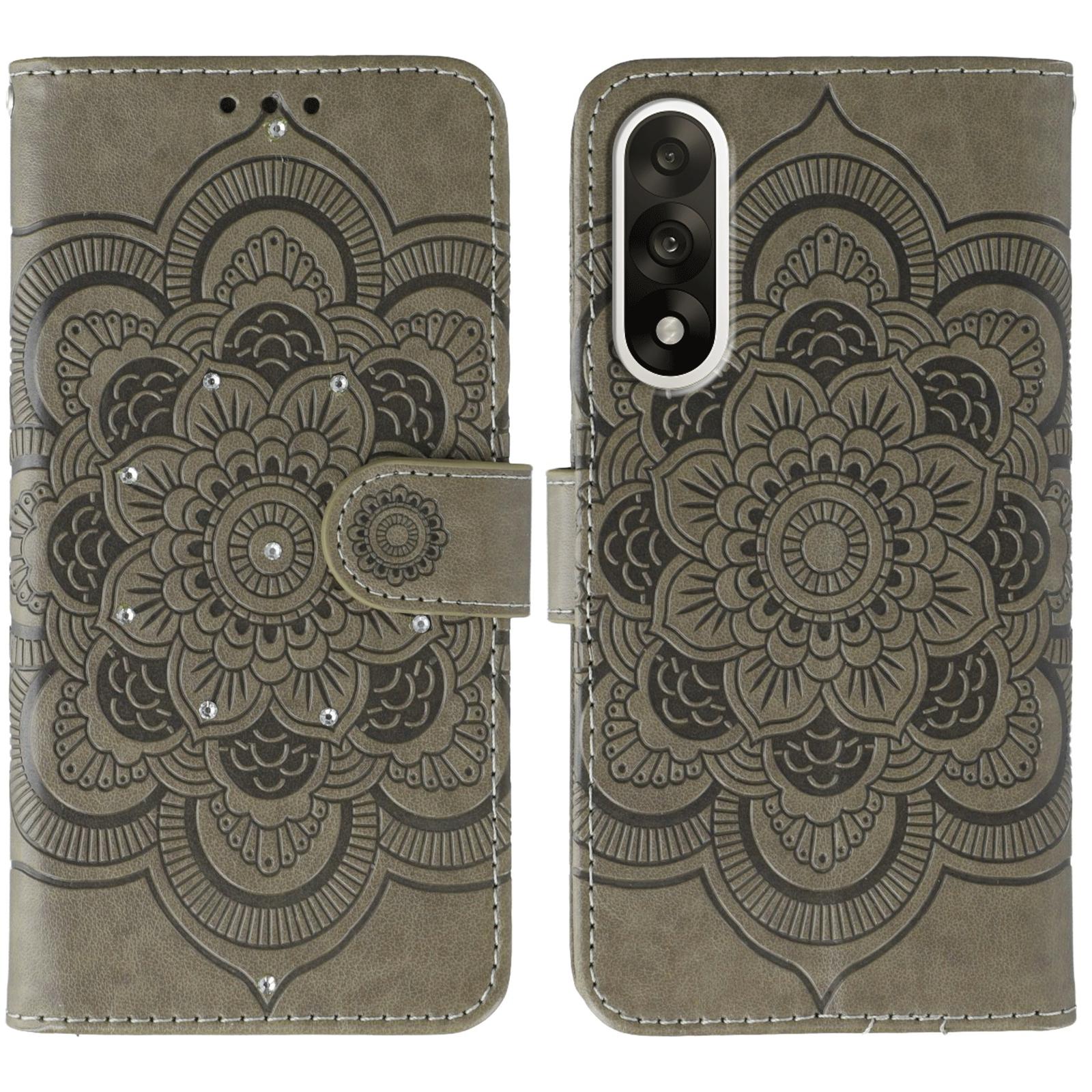For OnePlus Ace 5 Ultra 5G/Nord 5 5G Case Rhinestone Decor PU Leather Mandala Imprint Design Phone Cover with Wrist Strap Grey
For OnePlus Ace 5 Ultra 5G/Nord 5 5G Case Rhinestone Decor PU Leather Mandala Imprint Design Phone Cover with Wrist Strap Grey