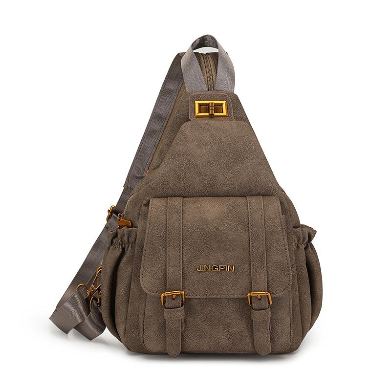 New PU Dual-use Crossbody Chest Bag for Women s Fashion Trend, New Chinese Style Travel Shoulder Bag, Texture Small Backpack коричневий
New PU Dual-use Crossbody Chest Bag for Women s Fashion Trend, New Chinese Style Travel Shoulder Bag, Texture Small Backpack коричневий