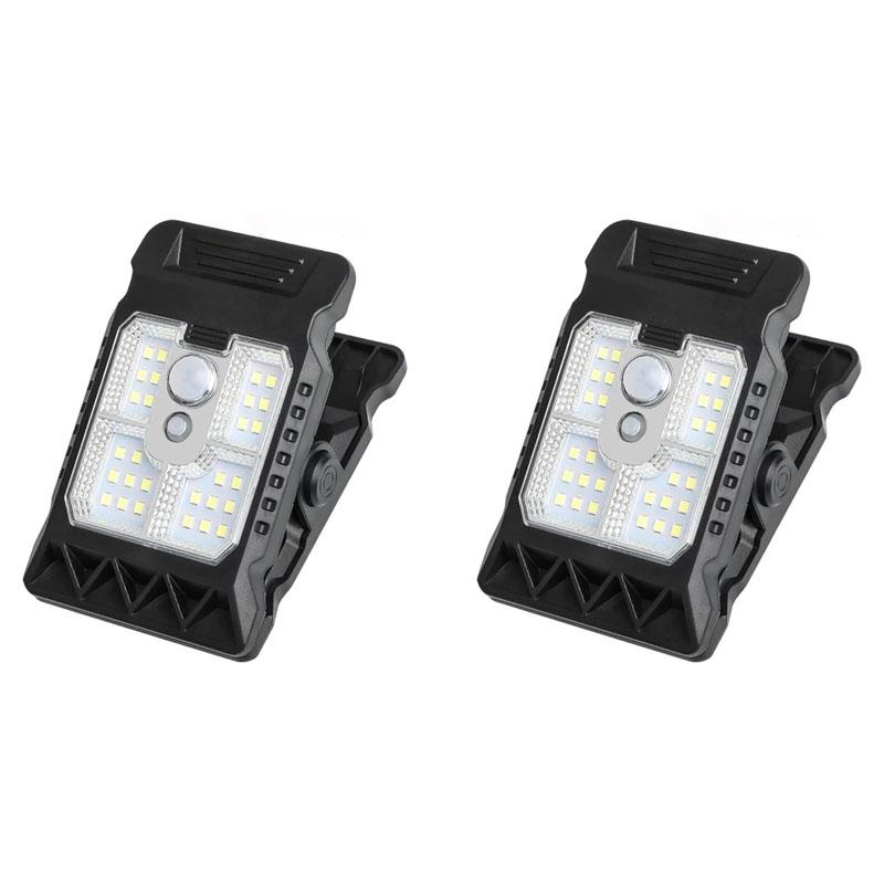 300W Solar Clip Light Waterproof Motion Body Sensor Led 3 Lighting Mode Lights Yard Lawn Patio Portable Outdoor Garden Fence Walls Led Lamps 2PCS
300W Solar Clip Light Waterproof Motion Body Sensor Led 3 Lighting Mode Lights Yard Lawn Patio Portable Outdoor Garden Fence Walls Led Lamps 2PCS