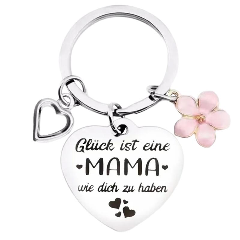 Stainless Steel Keychain for Mom Heart Flower Pendant Keyring Mother s Day Gift Key Chain Jewelry for Special Occasions 1
Stainless Steel Keychain for Mom Heart Flower Pendant Keyring Mother s Day Gift Key Chain Jewelry for Special Occasions 1