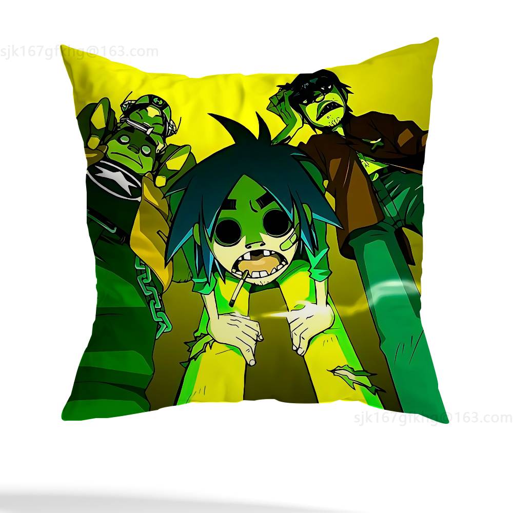 Gorillaz Pillow Case Pillow Case Living Room Sofa Cushion Cover Suitable For Home Bedroom Room Decoration 12x12Inch
Gorillaz Pillow Case Pillow Case Living Room Sofa Cushion Cover Suitable For Home Bedroom Room Decoration 12x12Inch