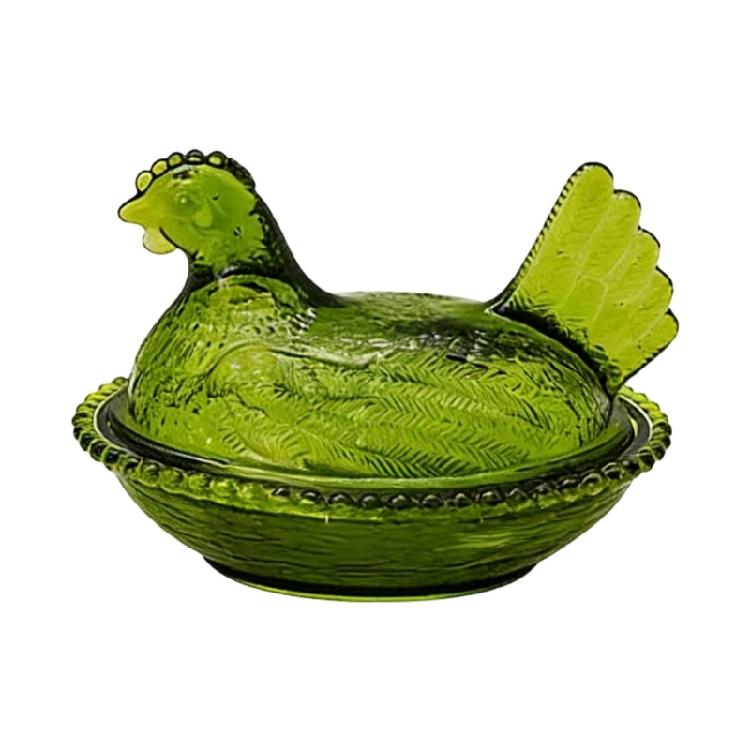 Easter Plastic Hen on Nest Dish Candy Bowl with Lid Trinket Box for Desktop Shelf or Mantels Art Collectible Decoration зелений
Easter Plastic Hen on Nest Dish Candy Bowl with Lid Trinket Box for Desktop Shelf or Mantels Art Collectible Decoration зелений