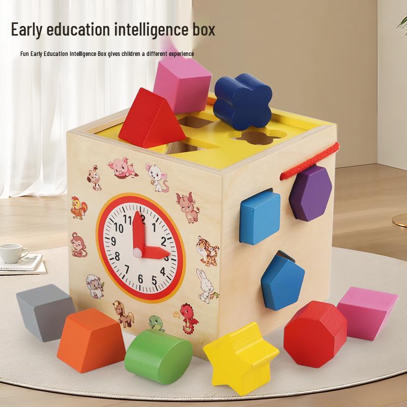 Montessori Wooden Educational Toy: Geometric Shape Matching Clock for Early Learning (Ages 1-6)
Montessori Wooden Educational Toy: Geometric Shape Matching Clock for Early Learning (Ages 1-6)