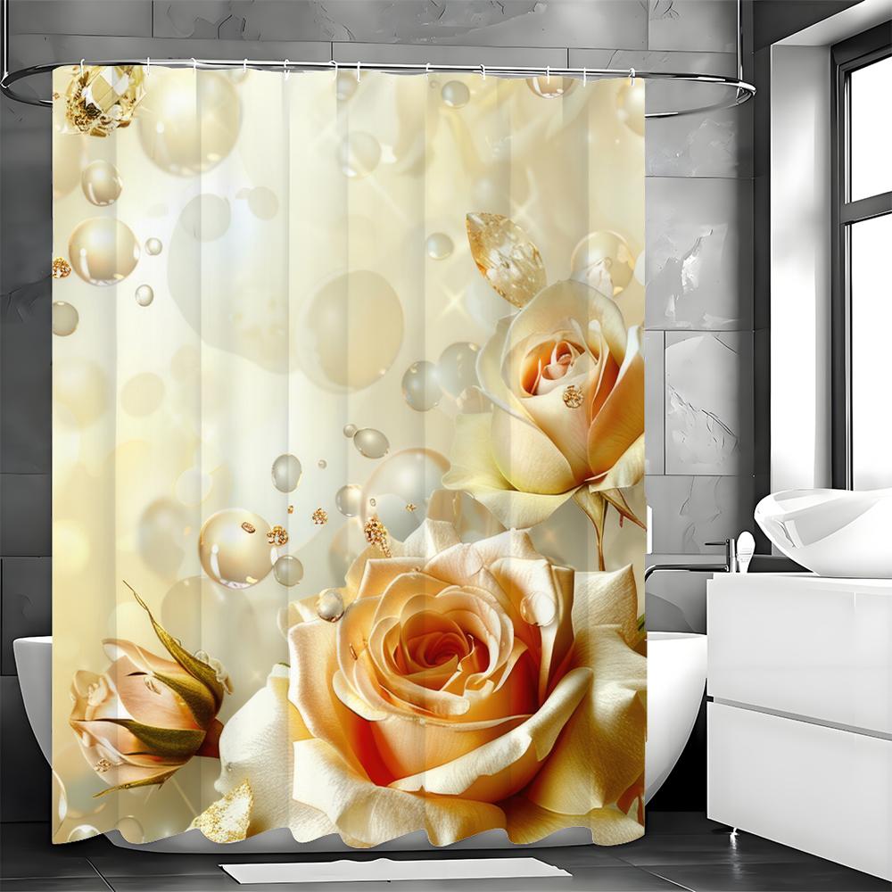 Желтая роза, цветочная шторка для душа, декоративная шторка для душа для ванной, водонепроницаемая шторка для душа с крючками 90*180cm
Желтая роза, цветочная шторка для душа, декоративная шторка для душа для ванной, водонепроницаемая шторка для душа с крючками 90*180cm
