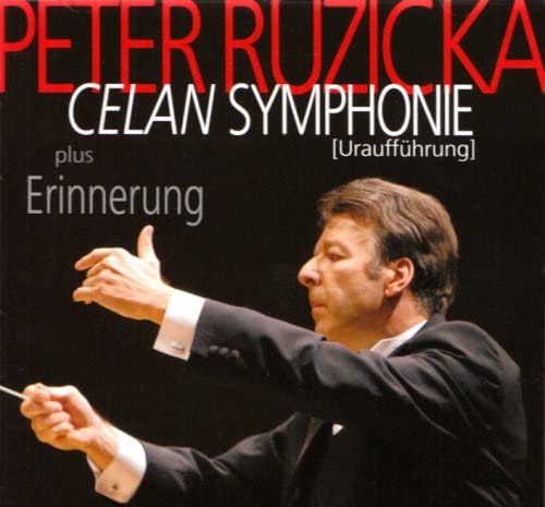 CD PETER NDR SYMPHONY; RUZICKA - Ruzicka: Celan Symphony CTH2490 Europe Classical Used
CD PETER NDR SYMPHONY; RUZICKA - Ruzicka: Celan Symphony CTH2490 Europe Classical Used